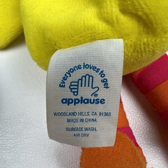 APPLAUSE Sesame Street Bean Bag Plush Big Bird Cookie Monster Lot VTG 90s 1997 - Picture 5 of 7